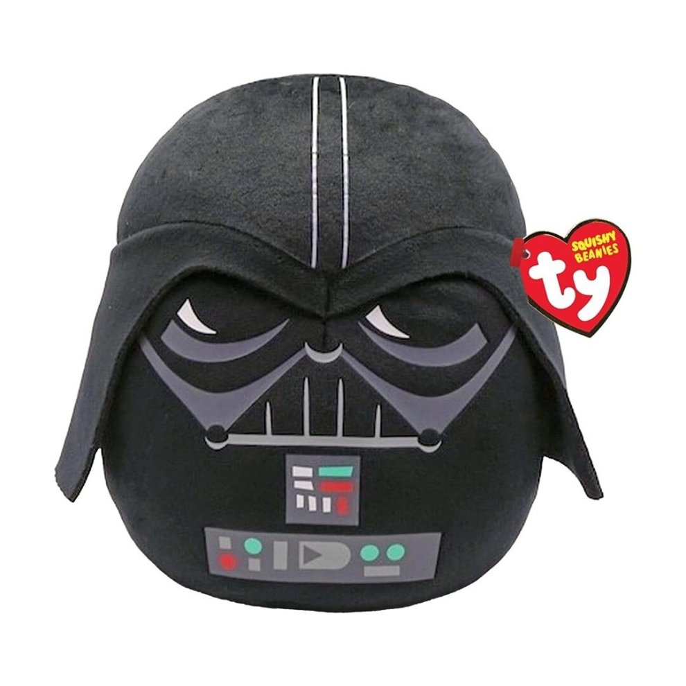 TY Squishy Beanie Darth Vader 10"