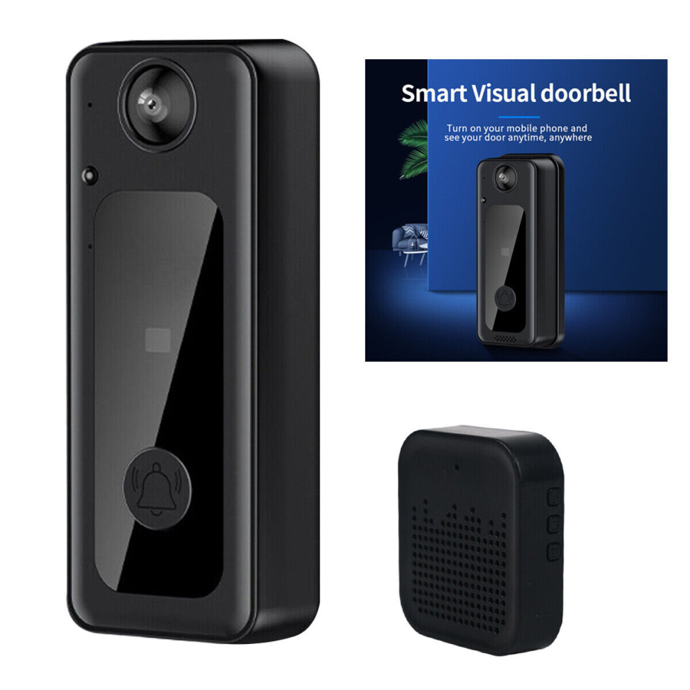 Wireless Smart Video Doorbell Security Camera Intercom Doorbell Ring