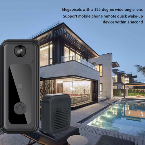 Wireless Video Doorbell Camera Smart WiFi Real-time Intercom Doorbell 2