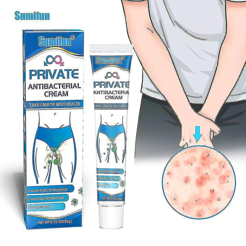 (1PC) Men's Anti-itch Cream, Private Care Cream, Anti-bacterial, Anti-itch And Deodorant 20g
