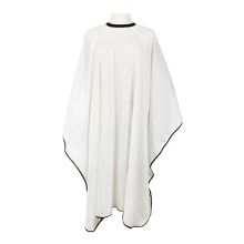 (White) Barber Styling Cape - Professional Salon Cape For Men, Hair Cutting Cape, Hairdresser Cape