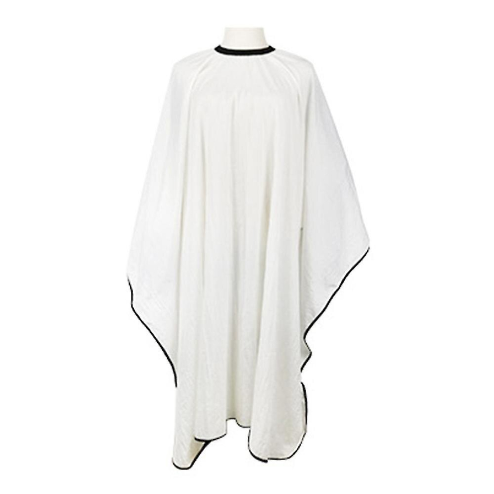 (White) Barber Styling Cape - Professional Salon Cape For Men, Hair Cutting Cape, Hairdresser Cape