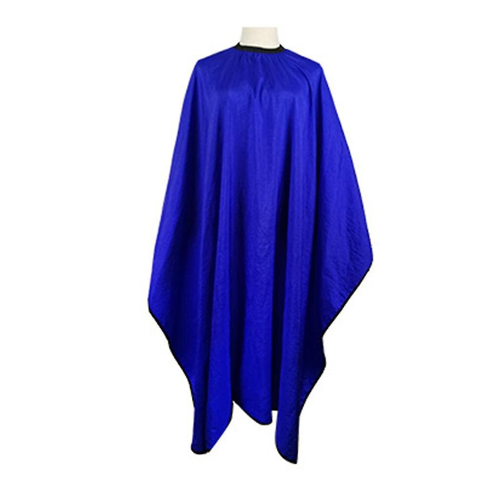 Blue (Blue) Barber Styling Cape - Professional Salon Cape For Men, Hair Cutting Cape, Hairdresser Cape