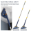 360° Rotatable Adjustable Cleaning Mop Extendable Triangle Mops Clean 3