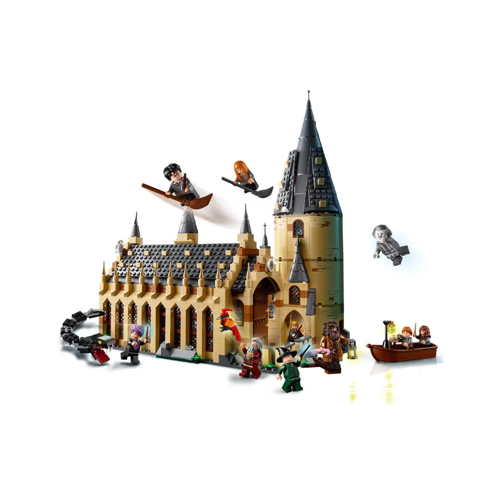 (Hogwarts Great Hall Castle Toy) Harry Potter Hogwarts Castle Series Wizard Blocks Christmas Present