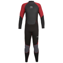 (M, Merlot Marl) Trespass Mens Wetsuit Full Length 3mm Rear Nitrox
