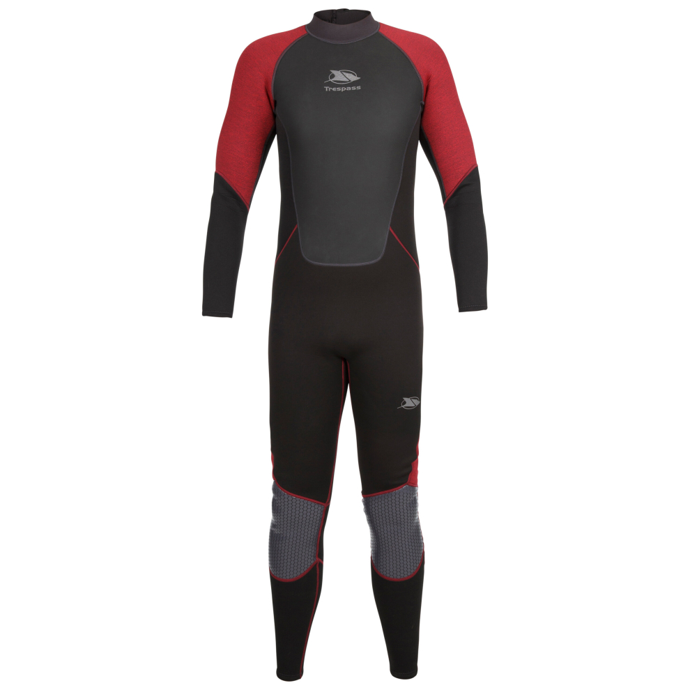Trespass (S, Merlot Marl) Mens Wetsuit Full Length 3Mm Rear Nitrox