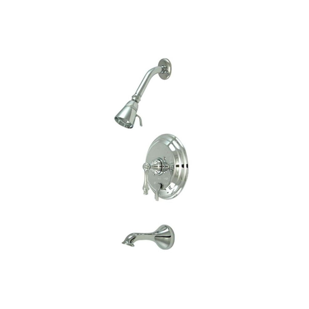 Pressure Balance Tub & Shower Faucet - Polished Chrome 780475802476
