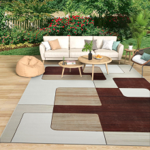 (200cm x 290cm OR 6ft 7" x 9ft 6"- Large Indoor Outdoor Rug, VIVA) Large Traditional Rugs Carpet Indoor/Outdoor Rug