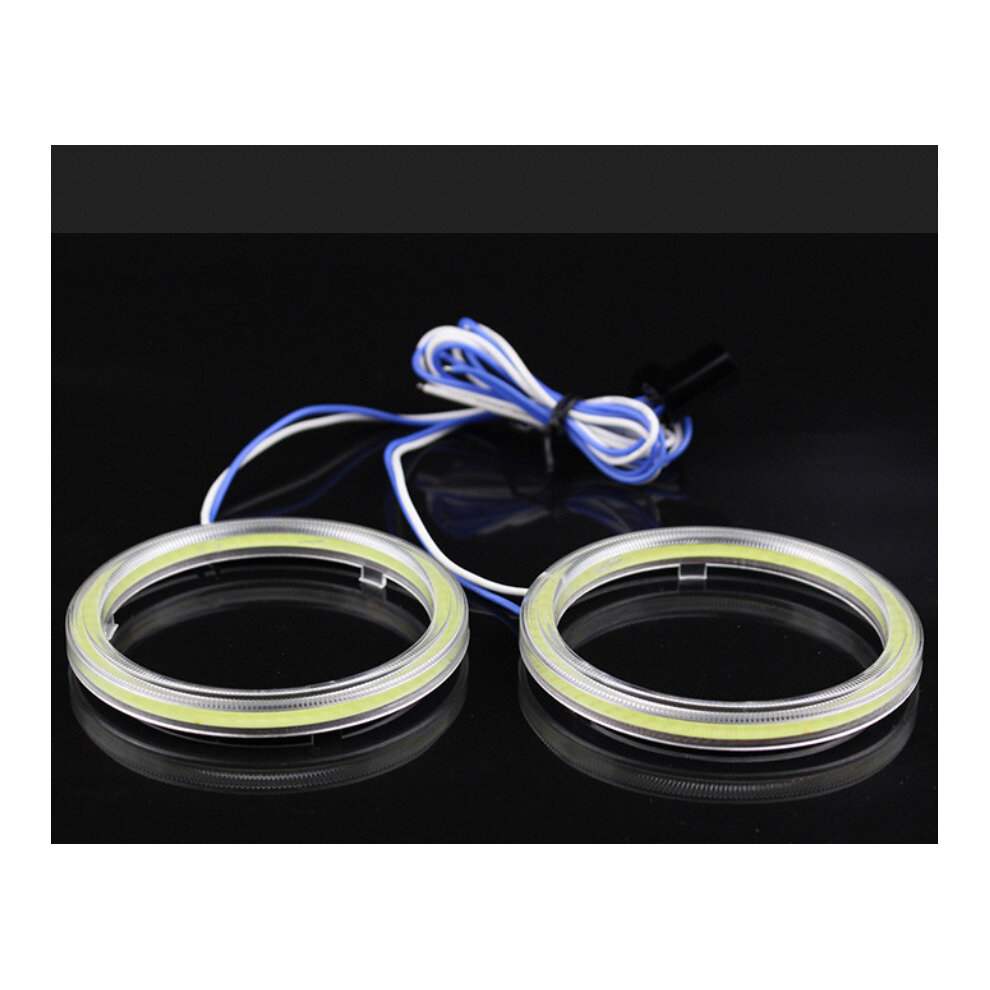 (80Mm) 2Pcs Cob Led Halo Rings Fog Lights White/Light 4754135882944
