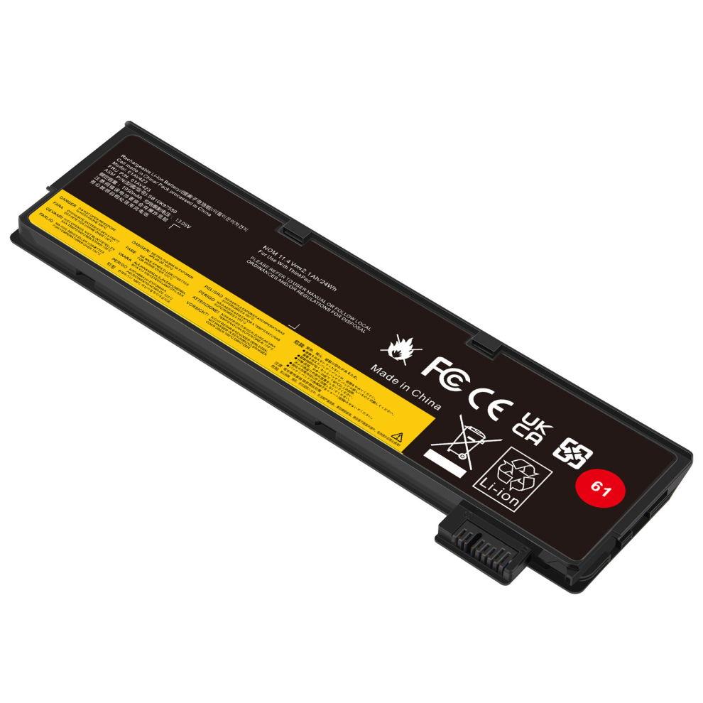 11.4V 24Wh Replacement Laptop Li-ion Battery for Lenovo ThinkPad T470 T570 A475 A485 T480