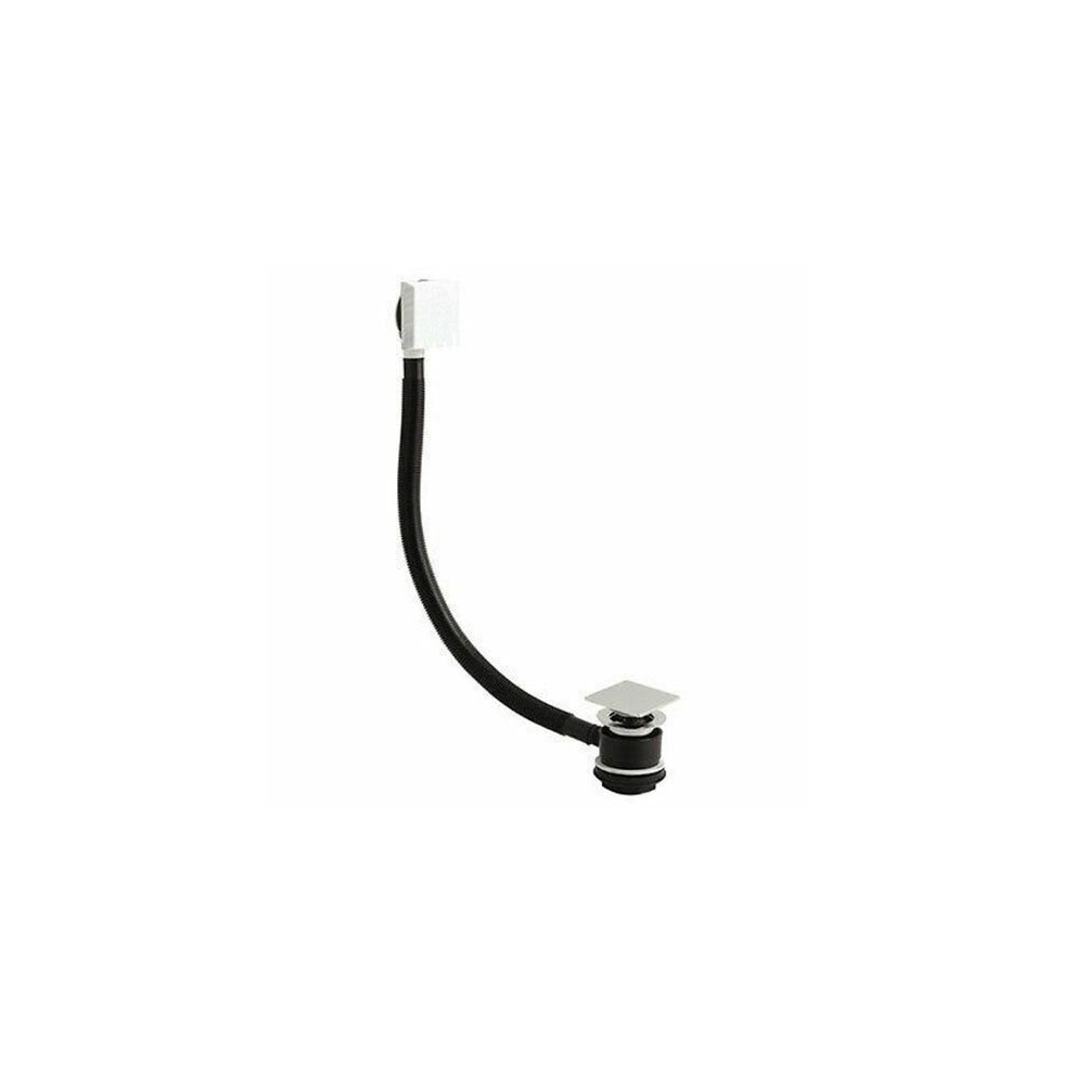 Square Sprung Bath Waste & Overflow 5060920921576