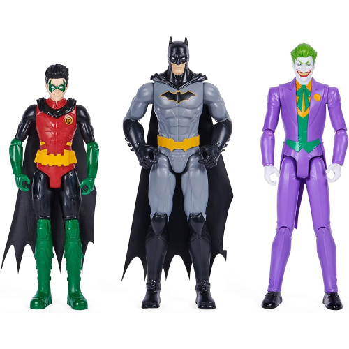 Spin Master Batman and Robin Vs The Joker Spin Master 30cm 3 Character Set Pack 1