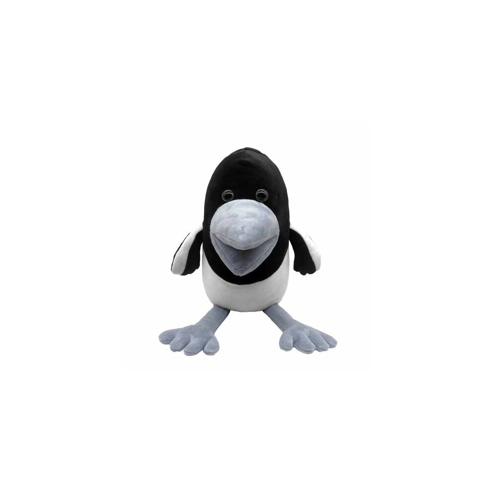 Bonxaif 22Cm Steve And Maggie Plush Figure Toy Bird Crow Stuffed Animal Doll Black