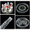 Living And Home Transparent Acrylic Rotating Multifunctional Makeup Organizer 6