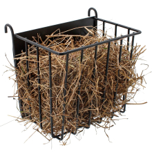 Kanin Hay Feeder Guinea Pig Hay Feeder med kraftig metalramme Hay Holder til Bunny Guinea Pigs Chinchillas-69x47x66 tommer
