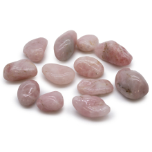 Gemstones and Esoteric Gifts - 12x of Medium African Tumble Stones - Rose Quartz