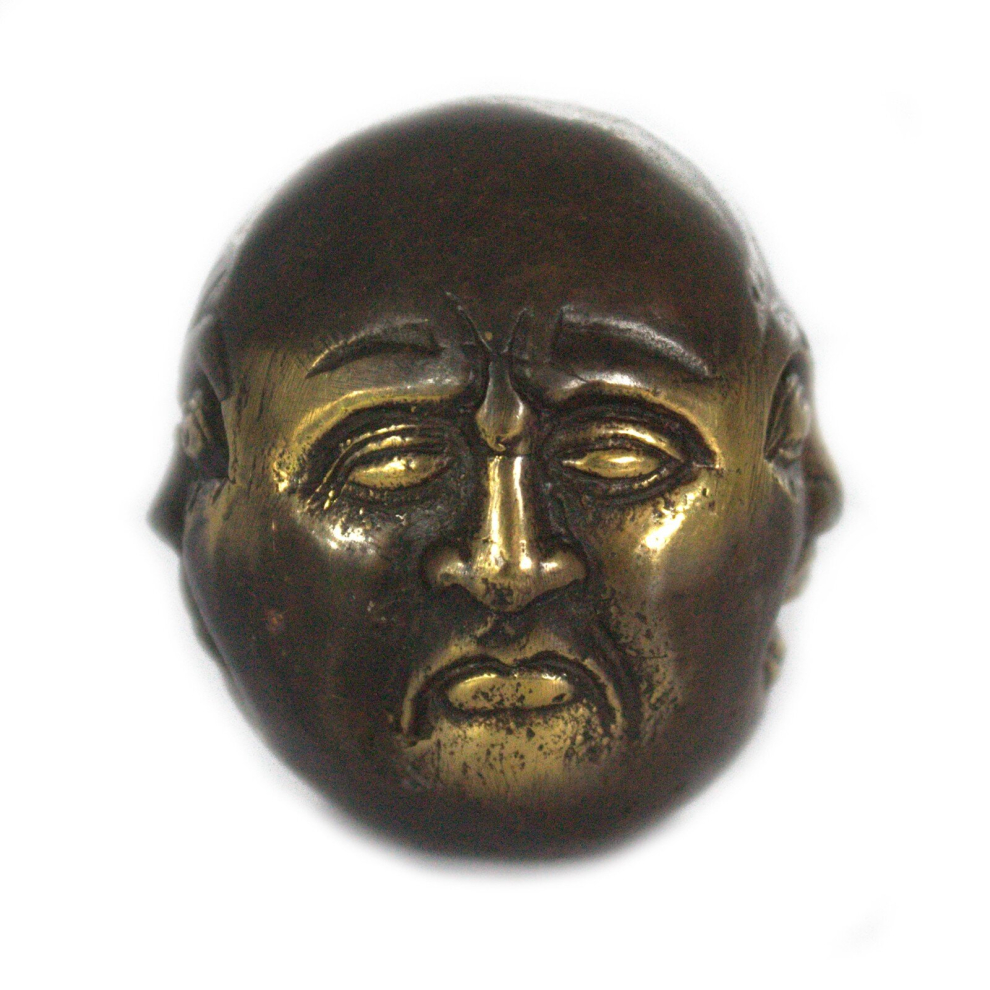Vintage Gifts , Crystals and Collectables -  Fengshui - Four Face Buddha - 4.5cm-image-OPC-PCQJJTX-NEW