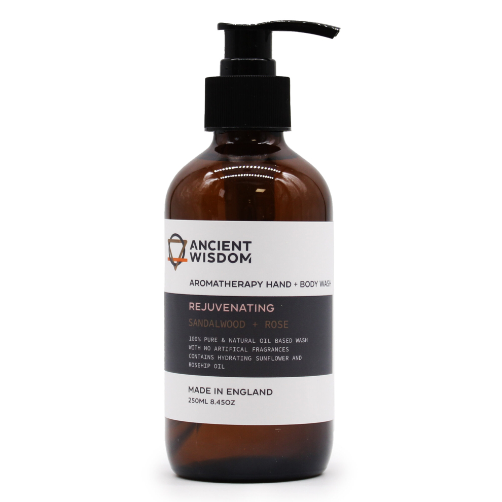 Kdmd Unisex Black Sandalwood & Rose Hand & Body Wash 250Ml In - Image 3