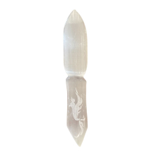 Gemstones and Esoteric Gifts - Selenite Ritual Knife - Letting go of the past