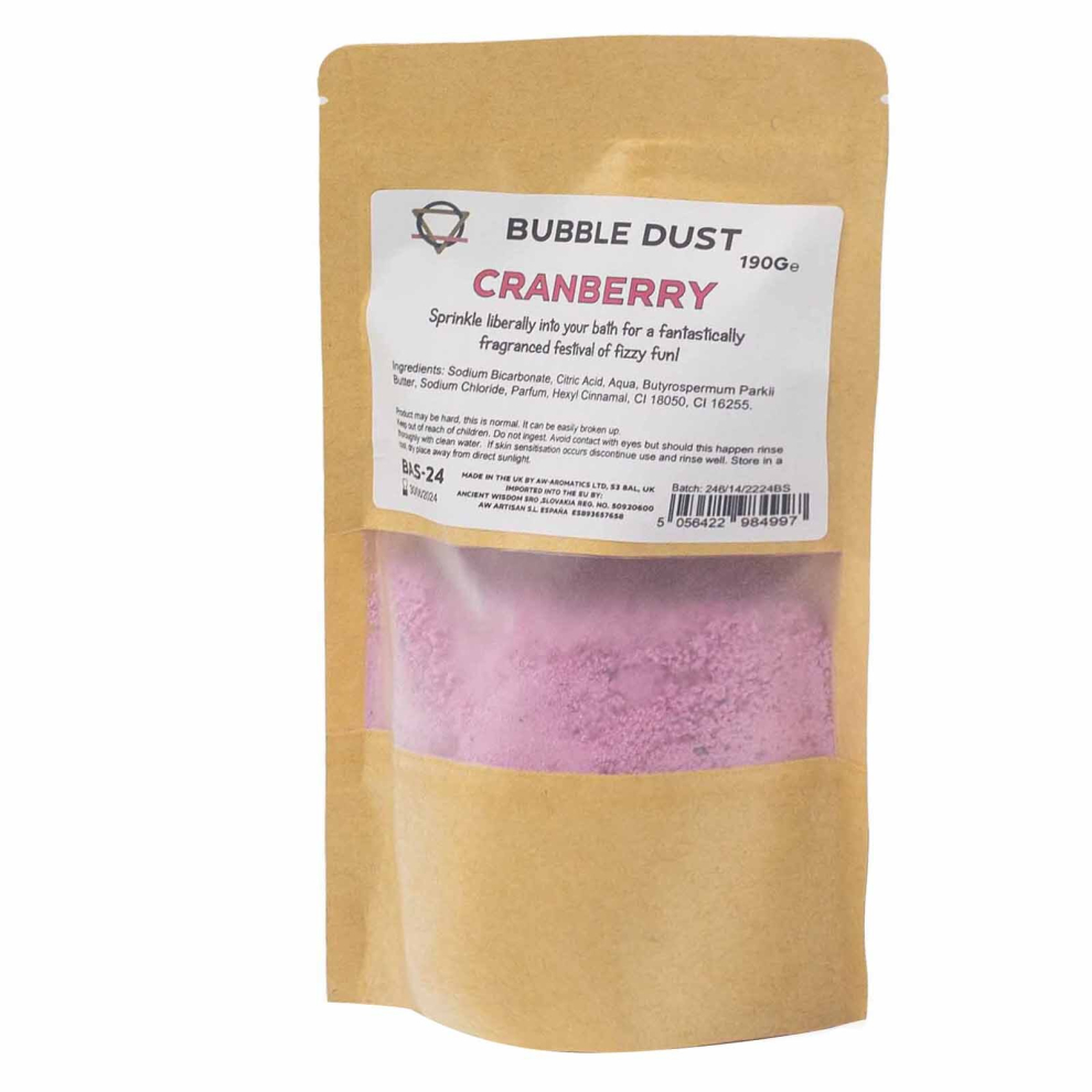 Adorable Lifestyle Bathroom Luxury - Cranberry Bath Dust 190G