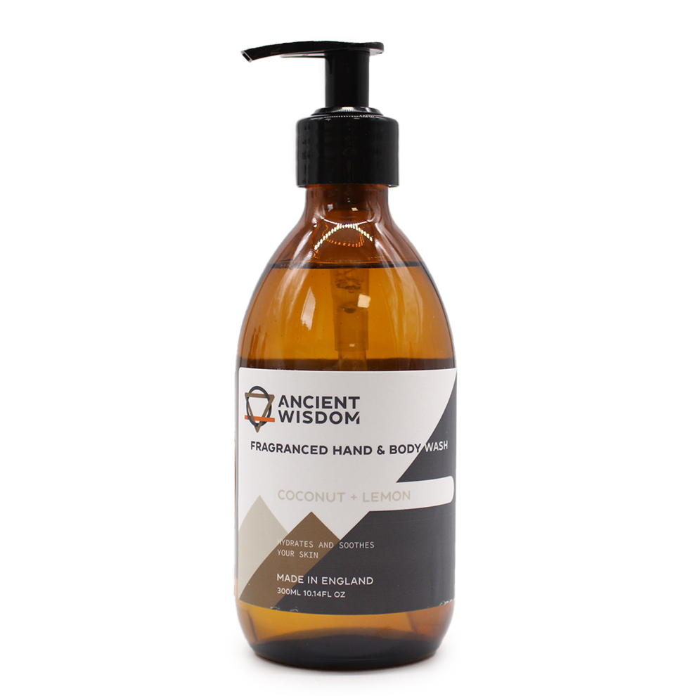 Adorable Lifestyle Bathroom Luxury - Coconut & Lemon Hand & Body Wash 300Ml