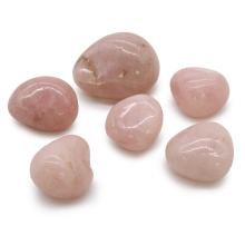Gemstones and Esoteric Gifts - 6x of Large African Tumble Stones - Rose Quartz
