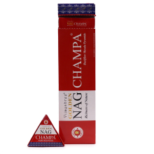Jumbo Golden Nag - Back Flow Incense Cones - 42g Jumbo Golden Nag - Champa Backflow Incense Cones