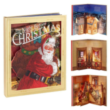 The Night Before Christmas Pop-Up Book with Light & Sound Christmas Xmas Gift