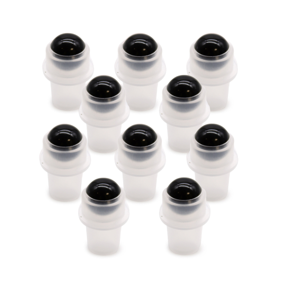 Adorable Lifestyle Gemstones And Esoteric Gifts - Gemstone Roller Tip For 5Ml Bottle - Black Tourmaline