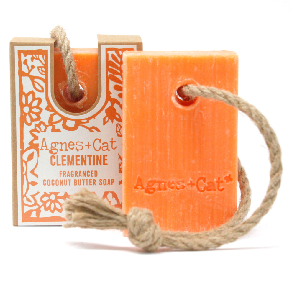 Adorable Lifestyle Bathroom Luxury - Soap On A Rope - Clementine