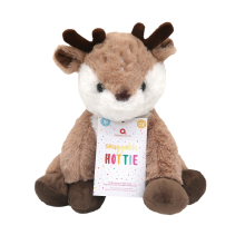Heatable Plush Snuggable Hottie Microwavable Lavender Insert - Deer