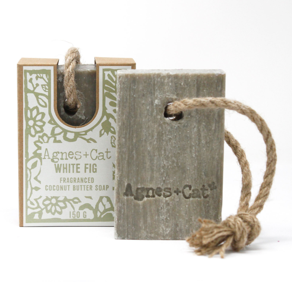 Adorable Lifestyle Bathroom Luxury - Soap On A Rope - White Fig