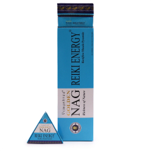 Jumbo Golden Nag - Back Flow Incense Cones - 42g Jumbo Golden Nag - Reiki Energy Backflow Incense Cones