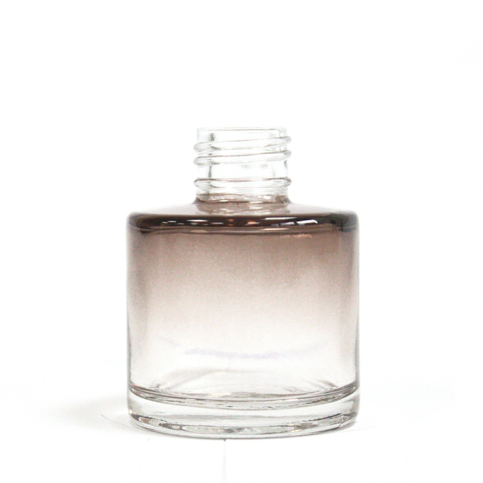 Adorable Lifestyle Gift Packaging - 50 Ml Round Reed Diffuser Bottlle - Charcoal