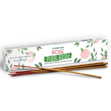 Home Fragrance Gifts - Plant Based Masala Incense Sticks - Rose