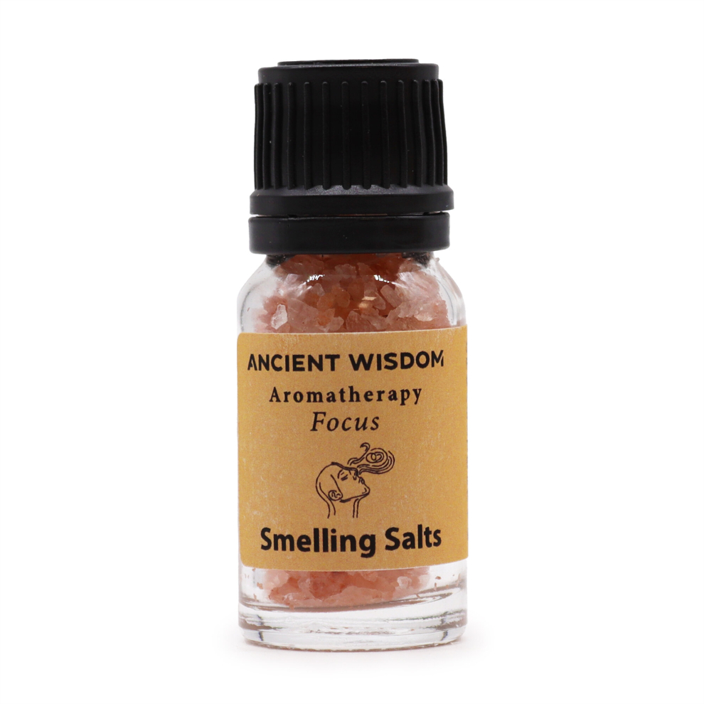Ancient Wisdom Aromatherapy Smelling Salts - Focus Aromatherapy Smelling Salt