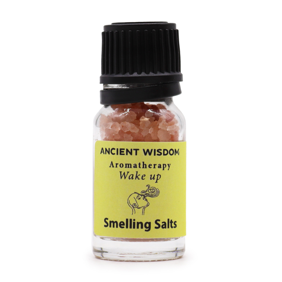 Ancient Wisdom Aromatherapy Smelling Salts - Wake Up Aromatherapy Smelling Salt