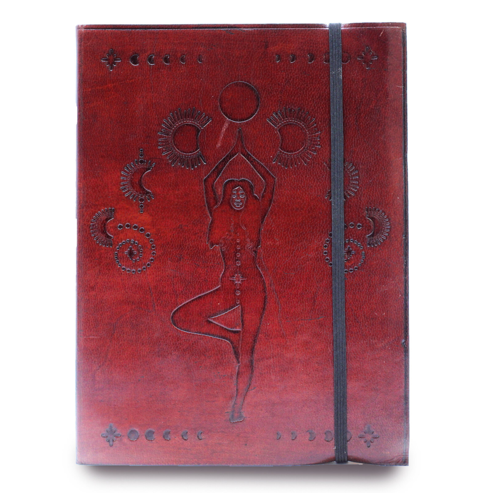 Vintage Gifts , Crystals and Collectables -  Medium Notebook with strap - Cosmic Goddess-image-OPC-PCQJM66-NEW