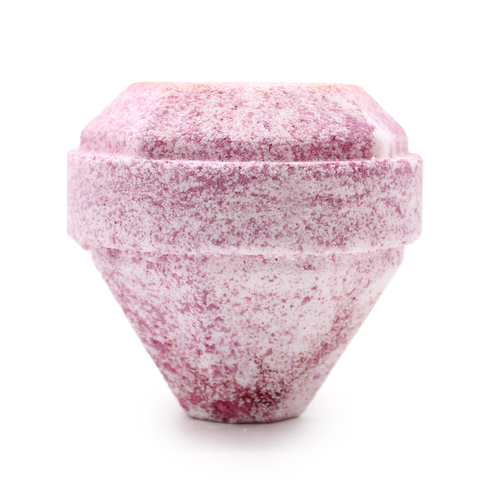 Adorable Lifestyle White/Red Bathroom Luxury - Gemstone Bath Bomb - Very Berry