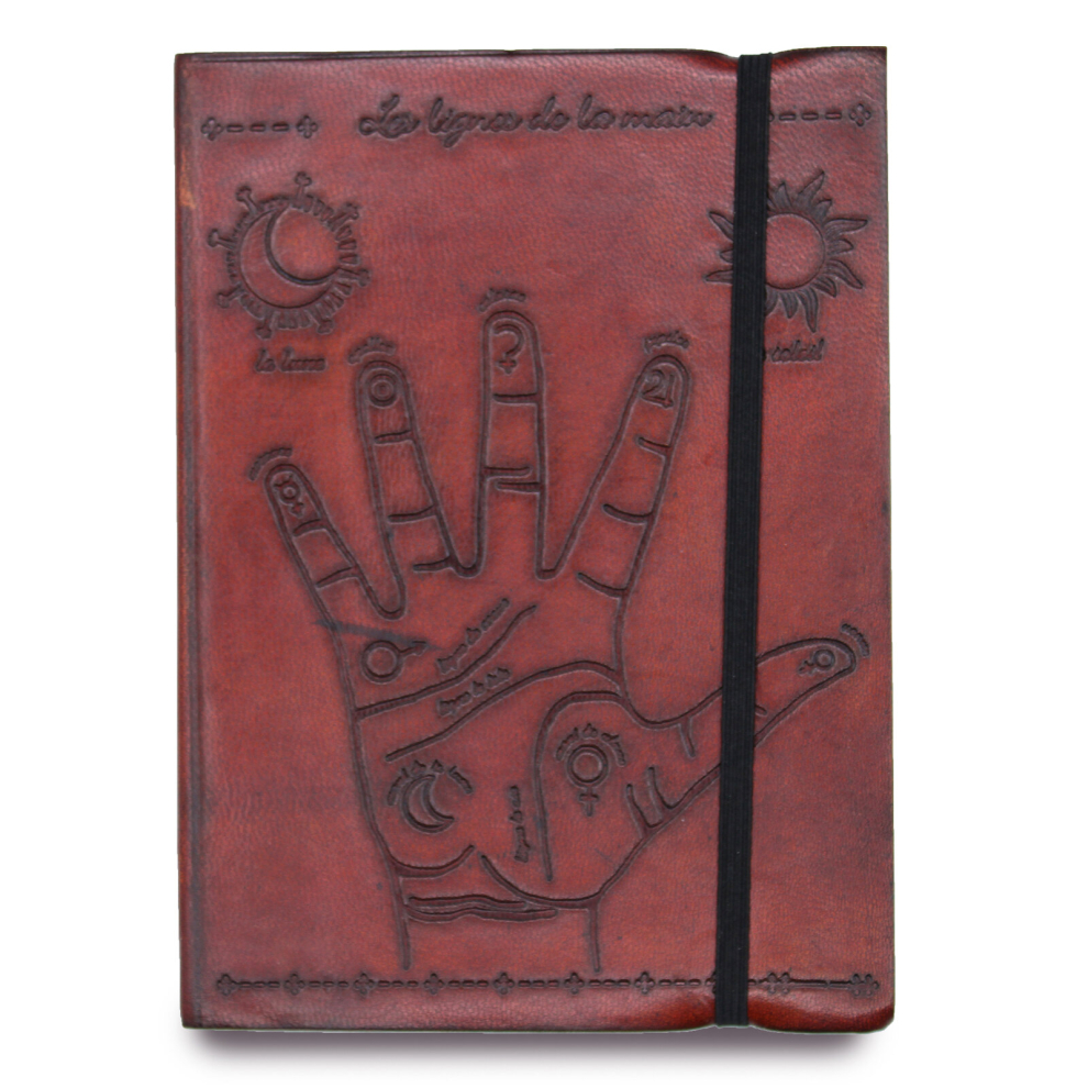 Vintage Gifts , Crystals and Collectables -  Small Notebook with strap - Palmistry-image-OPC-PCQJM5J-NEW