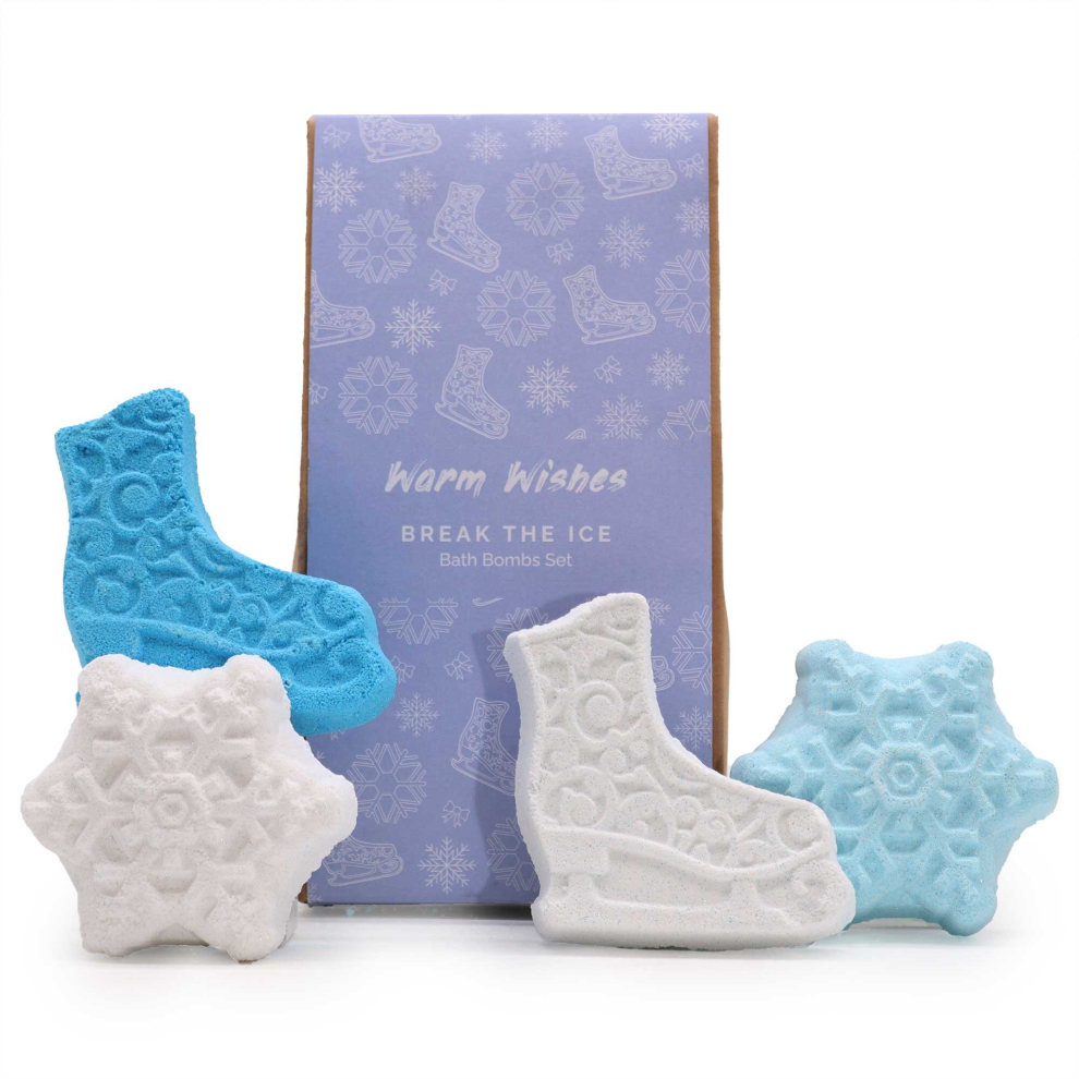 Adorable Lifestyle Christmas Bath Bomb Gift Pack - Break The Ice Christmas Bath Bomb Gift Pack
