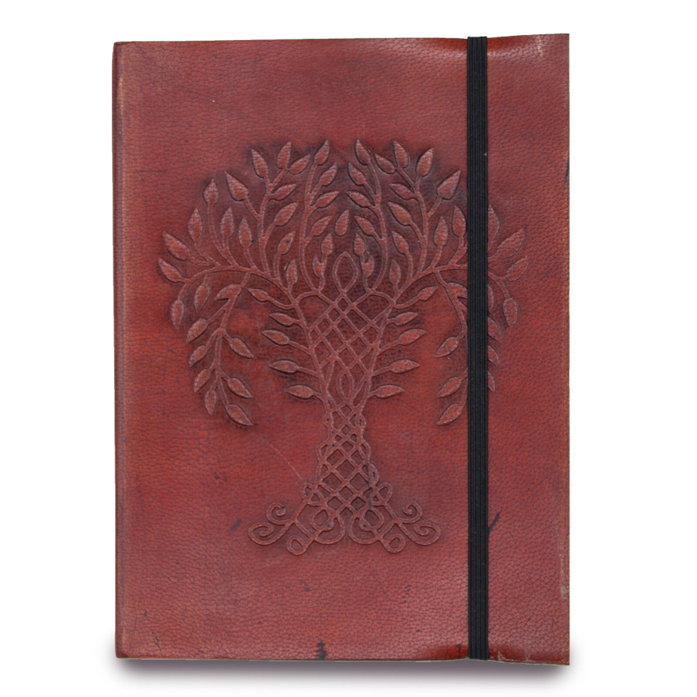 Vintage Gifts , Crystals and Collectables -  Small Notebook with strap - Tree of Life-image-OPC-PCQJM7D-NEW