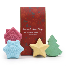Christmas Bath Bomb Gift Pack - Christmas Wish List Christmas Bath Bomb Gift Pack