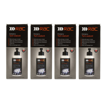 4x RAC Emergency Tyre Sealant Puncture Repair Flat Car 300ml No Expiry
