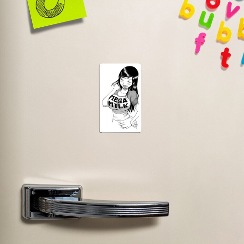 Fridge Magnets Mega Milk Acrylic Meme Decoration for Home Kitchen Office 2
