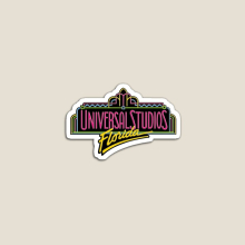Fridge Magnets Vintage Universal Studios Florida Acrylic Meme Decoration for Home Kitchen Office
