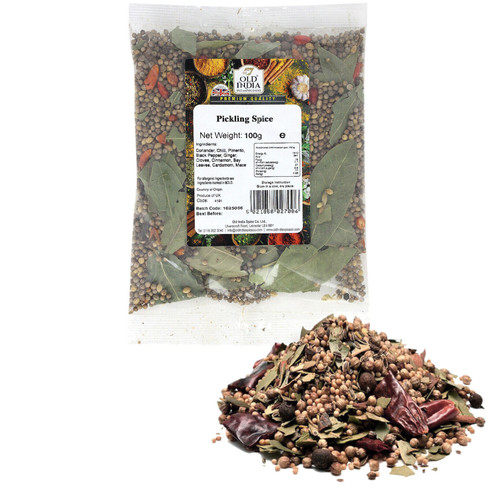 Old India (Pickling Spice) Indian Spices Whole Ground Indian Curry Seasonings