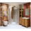 Bathroom Vanity Unit 2 Door 800 Sink Cabinet Oak Effect + Basin Classic 11