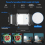 Neewer NEEWER 2 Pack 660 PRO RGB LED Video Light Stand Kit 4